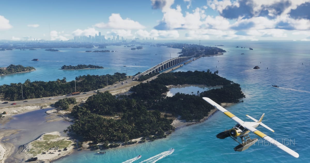 Initial concept board for Vice City atmosphere